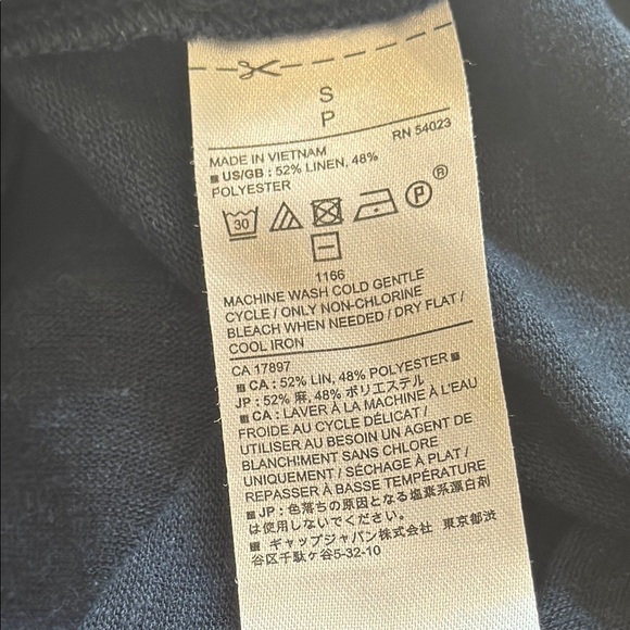 Banana Republic Navy Tank, size small - Picture 6 of 8